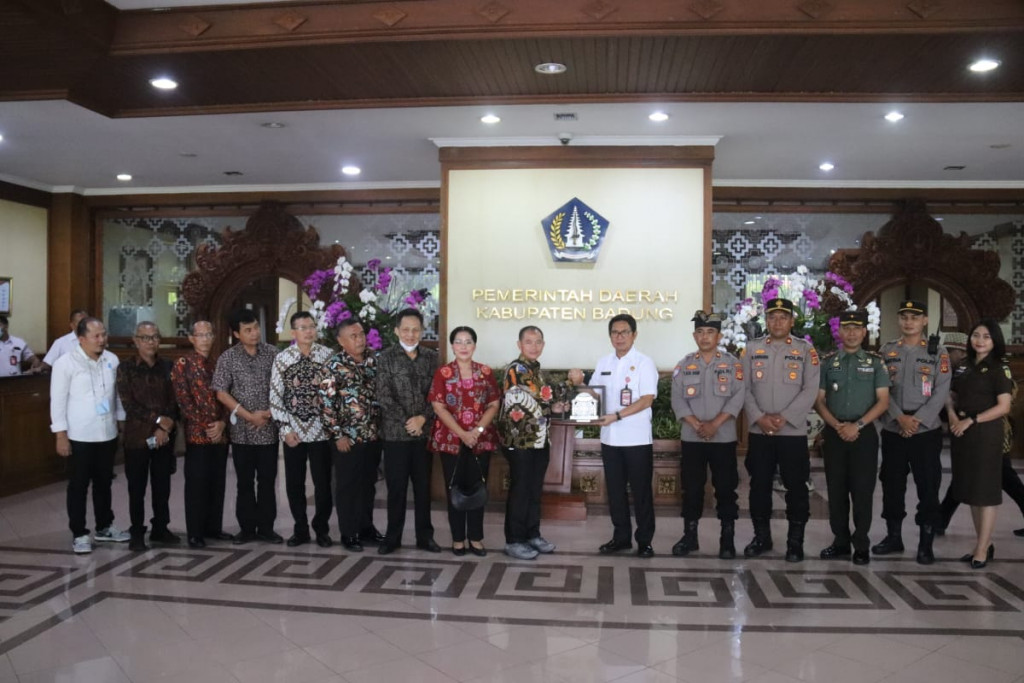 Bupati Badung Terima Kunjungan Bupati Bangka